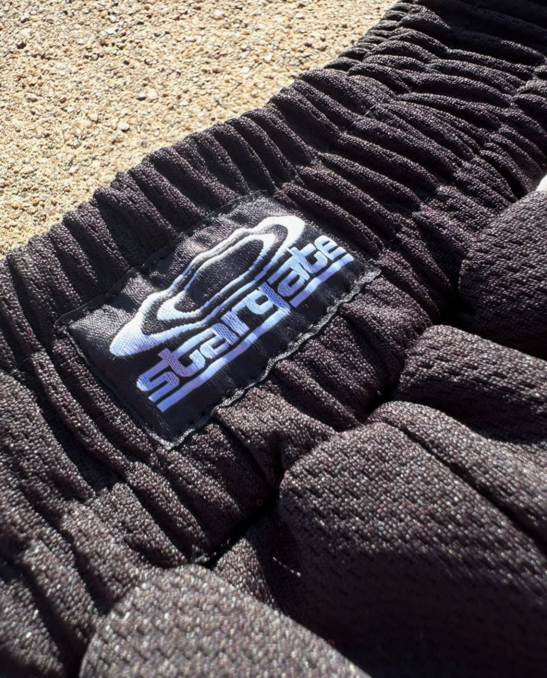 BLACK GARMENTS TRACK PANTS